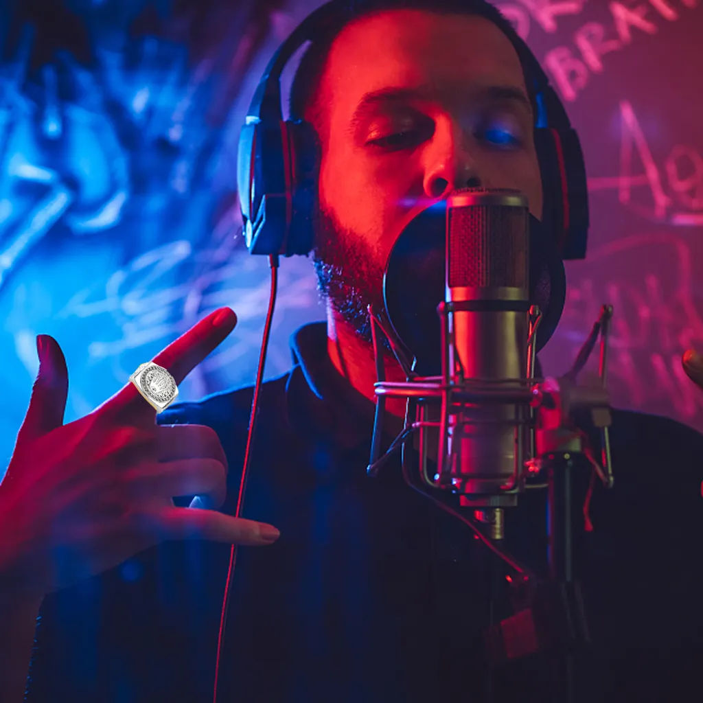 Mmgoqqt Hip Hop/Rock Ringe Gold Vergoldung Krone Für Herren Damen Verlobung Hochzeit Party Schmuck Für Freundschaft Schmuckzubehör Geburtstag, Valentinstag, Jahrestag – Bild 9