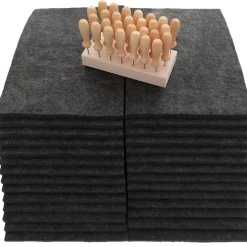 Bachhuber-hobby Prickel-Set Schulpack, Workshop, 28 Prickelunterlagen Und Prickelnadeln + Prickelnadelständer