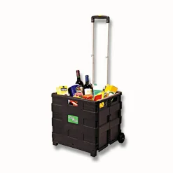 Relaxdays Einkaufstrolley Klappbar Bis 35kg