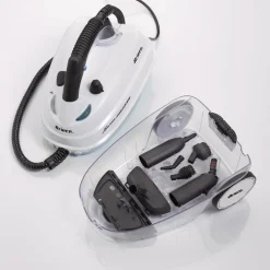 Ariete 4146 XVapor Deluxe-Mobile Dampferzeuger, 5 Bar, Integriertes Portrohr, Autonomie Bis 55 ', Bianco Ariete