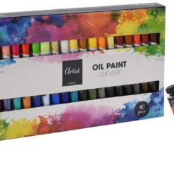 Spetebo Ölfarben Set Für Anfänger Und Profis - 40 Tuben Je 20 Ml - Künstler Bedarf Malerei Zubehör