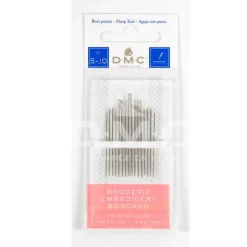 DMC Sticknadel, Scharfe Spitze, 16 Stk, Verschiedene Größen 5-10