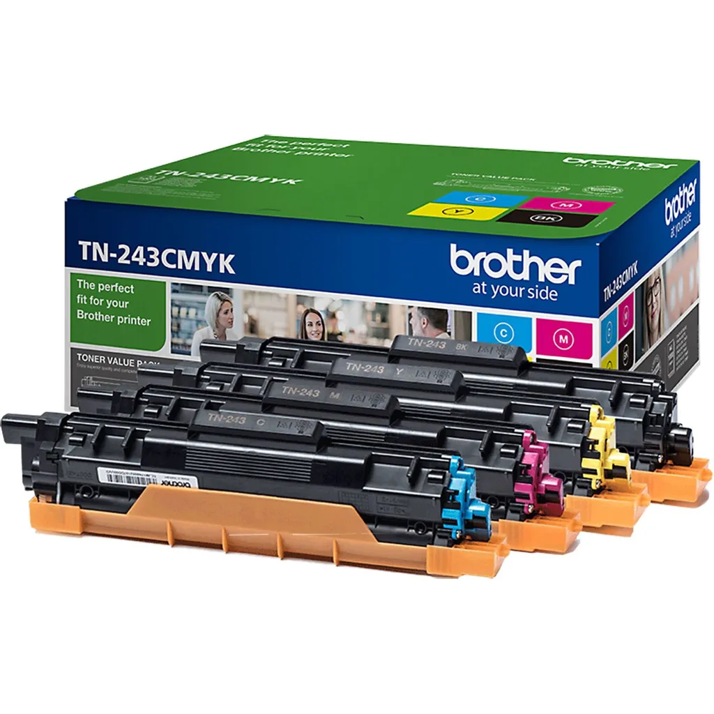 Brother Toner Für Brother HL-L3210/L2350CW Multi-Pack Cyan Magenta Yellow Black – Bild 3