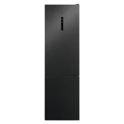 AEG RCB736D5MB Freistehende Kühl-Gefrierkombination / 2010 Mm/Gefrierteil Unten/360 L//CustomFlex - Flexibles Türablagesystem/ NoFrost/Farbe: Black Stainless Steel, Seiten Dunklegrau