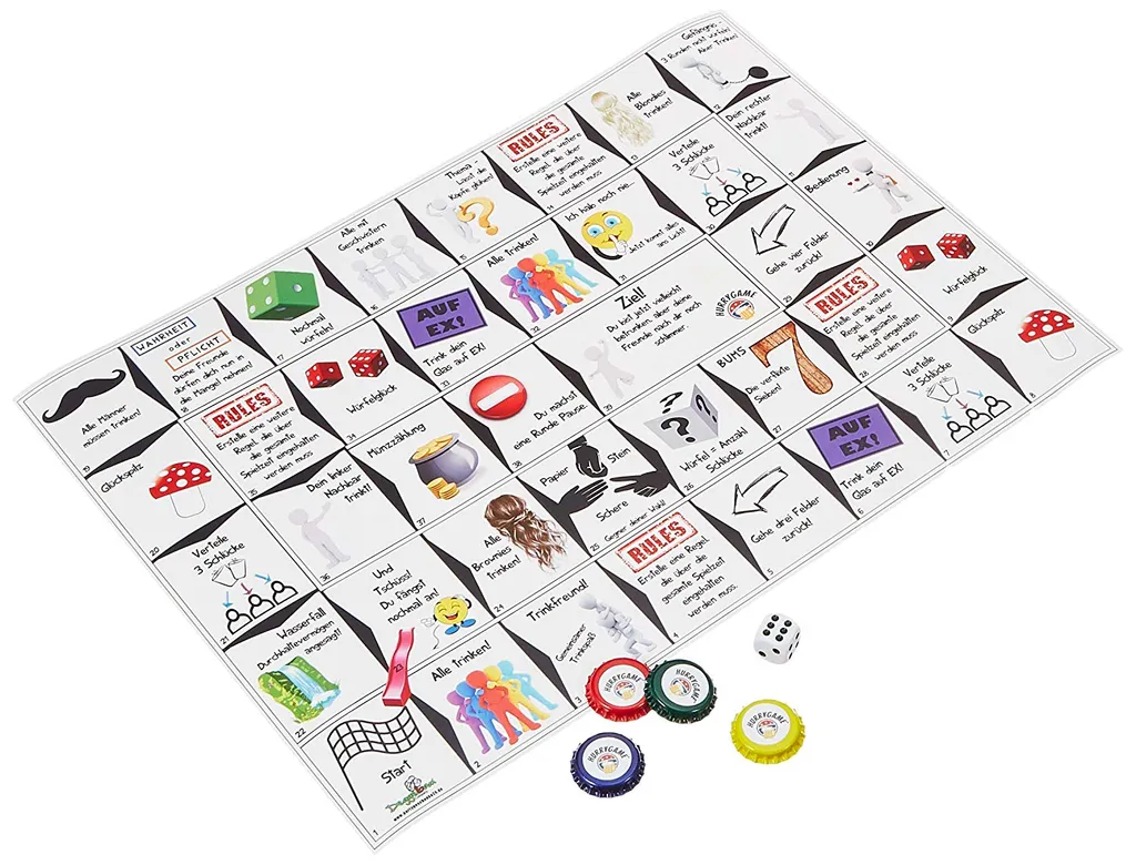 Deggelbam Company HurryGame Geschenke Für Männer, Partyspiel, Trinkspiel, Saufspiel NEU