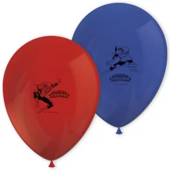 Marvel Ballons Spider-Man 28 Cm Rot/blau 8 Stück