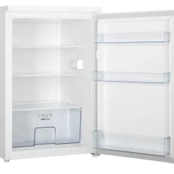Gorenje R 492 PW Kühlschränke - Weiß - Nutzinhalt: 137 L - Klimakategorie: N-T - Kühlschrank - 2 Regale - 1 Gemüsefach - LED