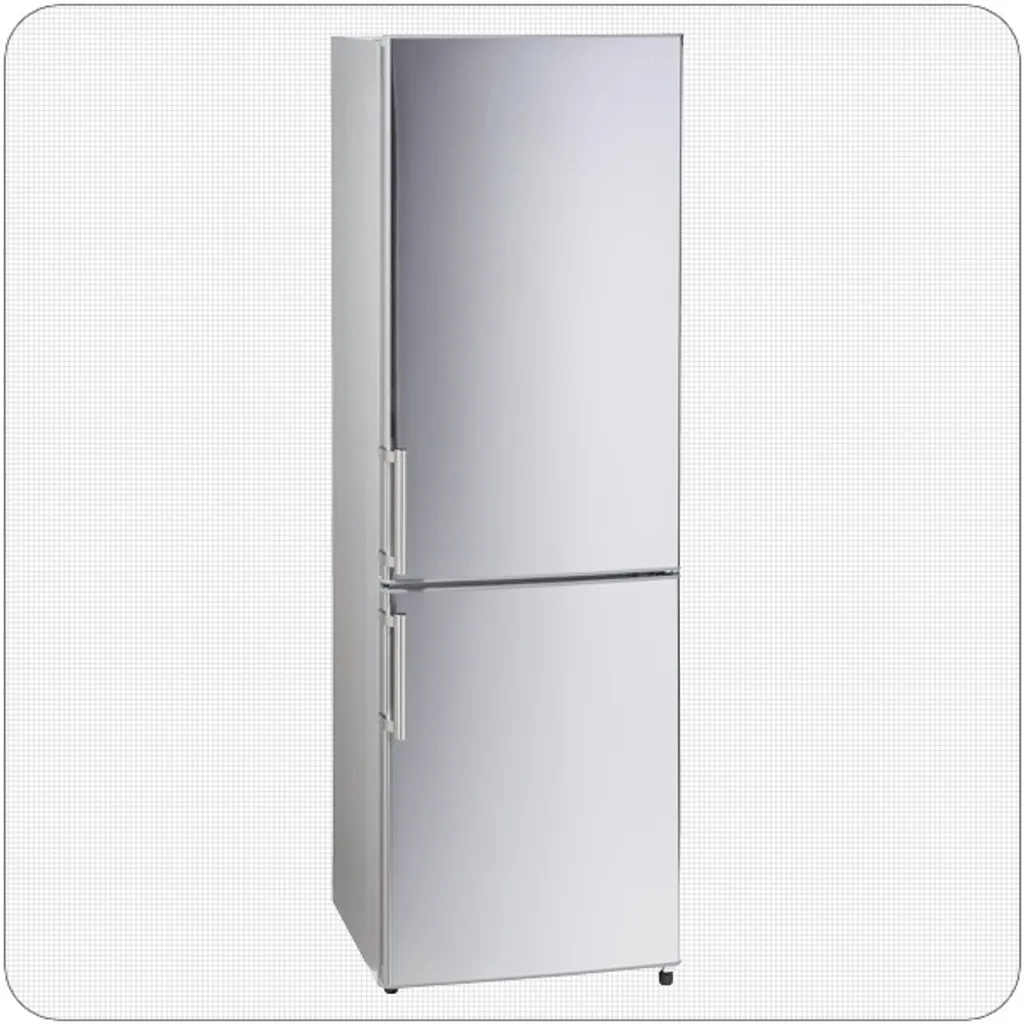 PKM Kühl-Gefrierkombination Kühlschrank KG 288.4A N Inox-Design 296 Liter – Bild 4