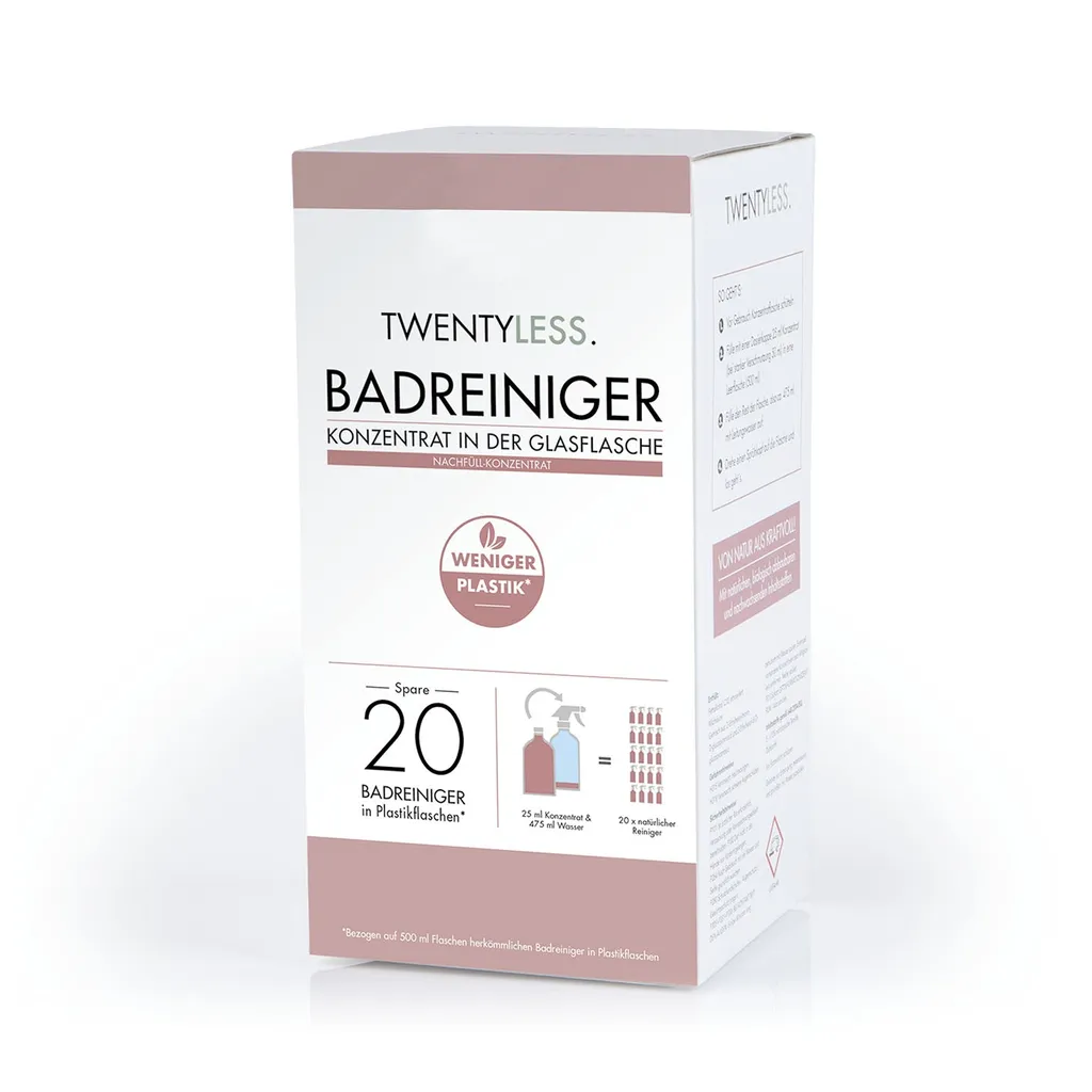 Maxxworld TWENTYLESS Bad Badreiniger Reinigungs Refill Nachfüll Set (1000 Ml Konzentrat) – Bild 9