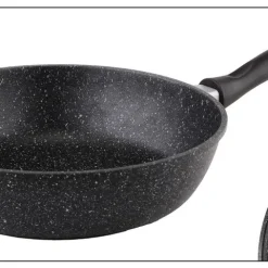 Haushalt International Aluguss - Pfanne / Schmorpfanne 28 Cm