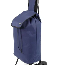 Adventure Bags Einkaufstrolley | Zusammenklappbar | 40 Liter | Wasserabweisend | Blau
