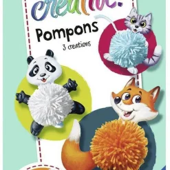 Ravensburger 18429 Be Creative Pompon-Tiere, DIY Für Kinder Ab 6 Jahren