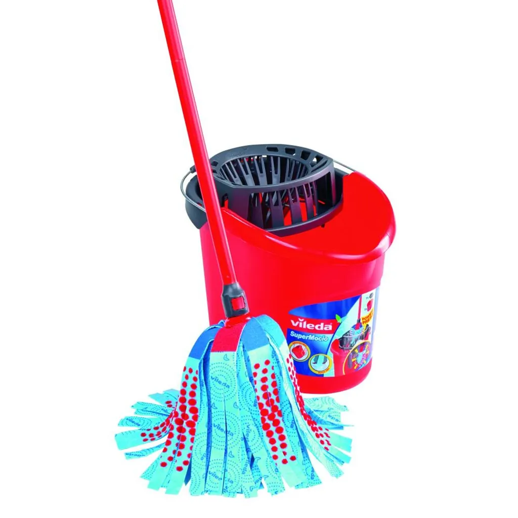 Vileda Mop PutzEimer SuperMocio 3 Action Komplett Set – Bild 8