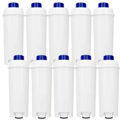 Aquafloow 10x Wasserfilter Kompatibel Mit DeLonghi ECAM 45.766.W Eletta Cappuccino Baugleich Zu DLSC002