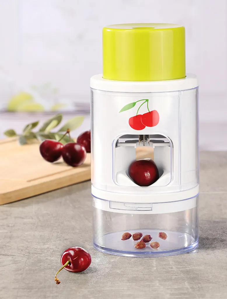 Haushalt International Kirschentkerner Und Erdbeerschneider – Bild 2