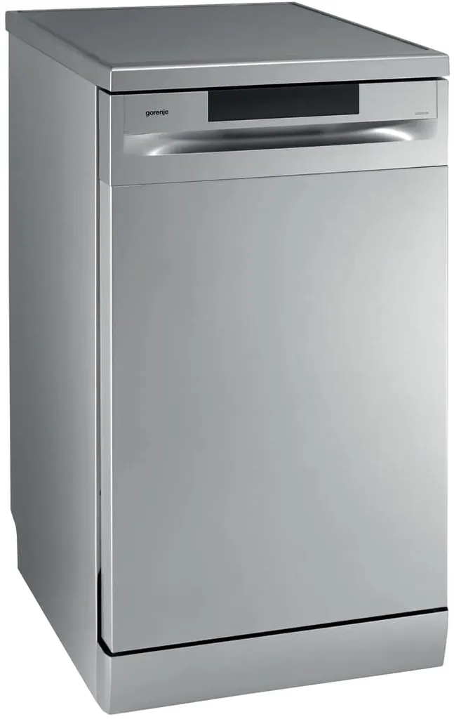 Gorenje GS520E15S Freistehender Geschirrspüler 45 Cm - Edelstahlfront - 4 Programme - 9 Maßgedecke - Edelstahlwanne - Besteckkorb - AquaStop – Bild 2
