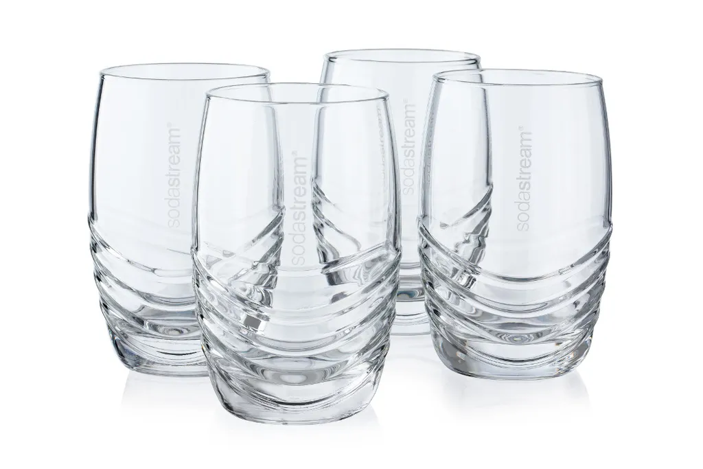 Sodastream Trinkglas 4er-Pack, Passend Zu Sodastream-Glaskaraffen – Bild 2