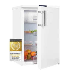 Exquisit Kühlschrank KS16-4-HE-010D Weiss | 120 L Nutzinhalt | Weiß
