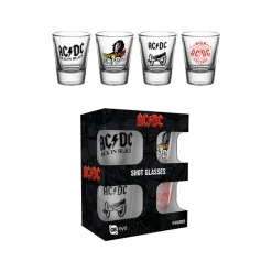 GB Eye Limited Schnapsgläser 4er Set AC/DC Mix
