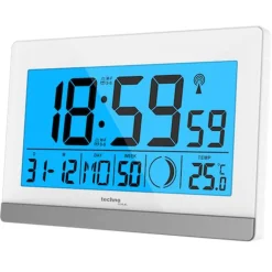 Techno Line Technoline WS8056 - Digitaler Funkwecker Mit Temperatur- Und Datumsanzeige