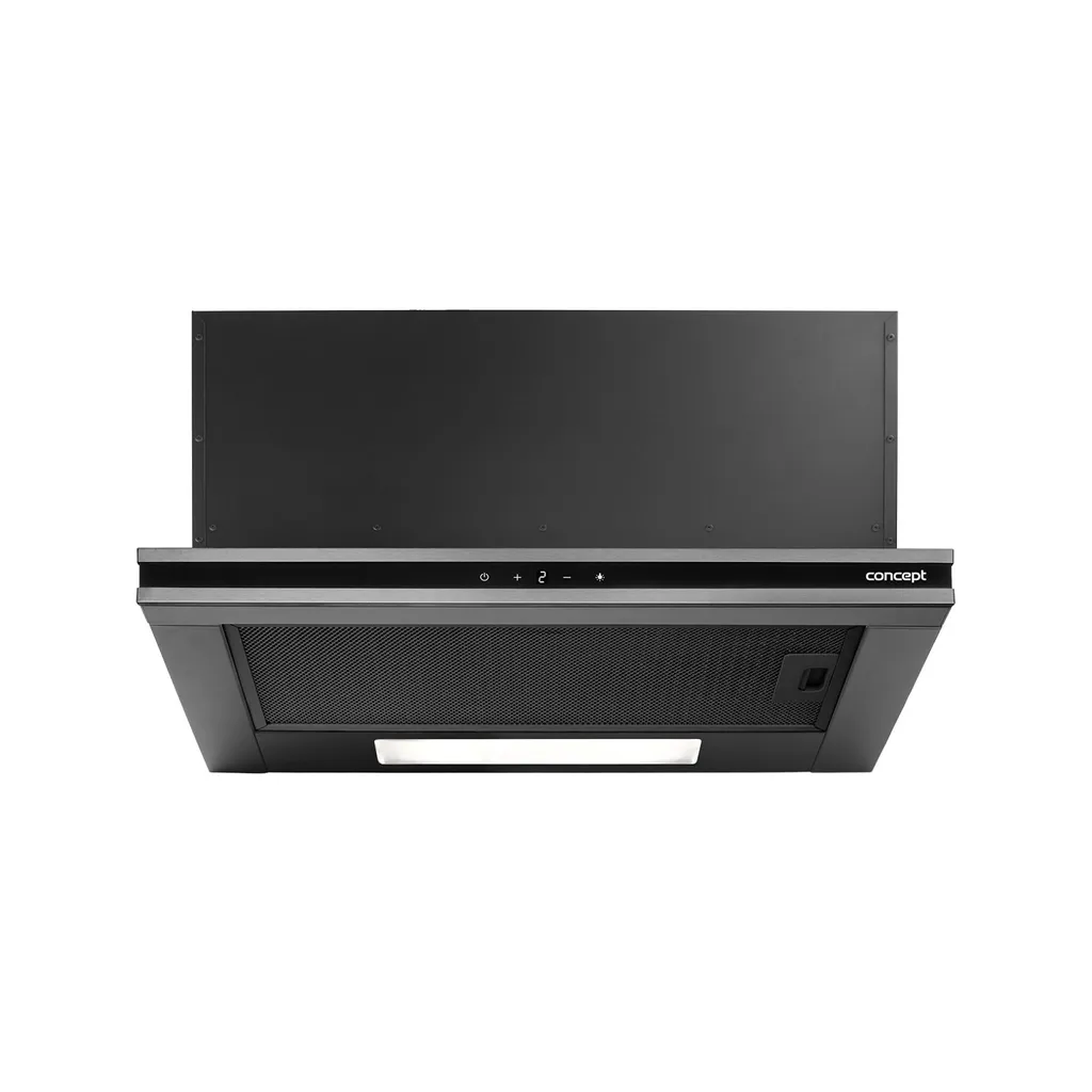 Concept Titania OPV3860DS Ausziehbare Dunstabzugshaube 60cm Mit LED-Beleuchtung Einbauhaube 517 M3 / Stunde 104W Energieklasse C – Bild 3