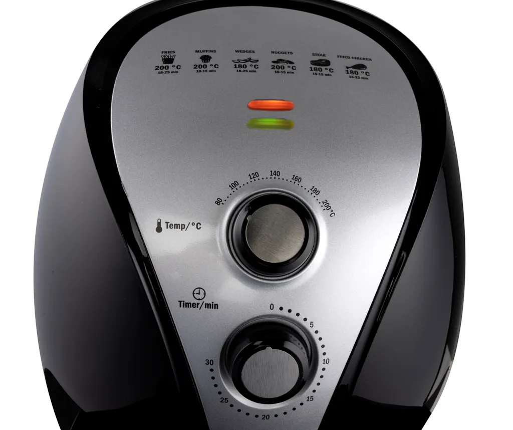 Cuisinier DeLuxe Heißluft-Fritteuse - 3,2 Liter 1300-1500 Watt – Bild 4