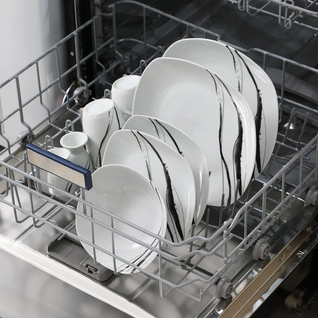 VEWEET Tafelservice 'Teresa' Aus Porzellan 20 Teilig, Geschirrset Beinhatlet Eierbecher, Kaffeetassen, Müslischalen, Dessertteller Und Flachteller, Geschirrservice Für 4 Personen – Bild 7