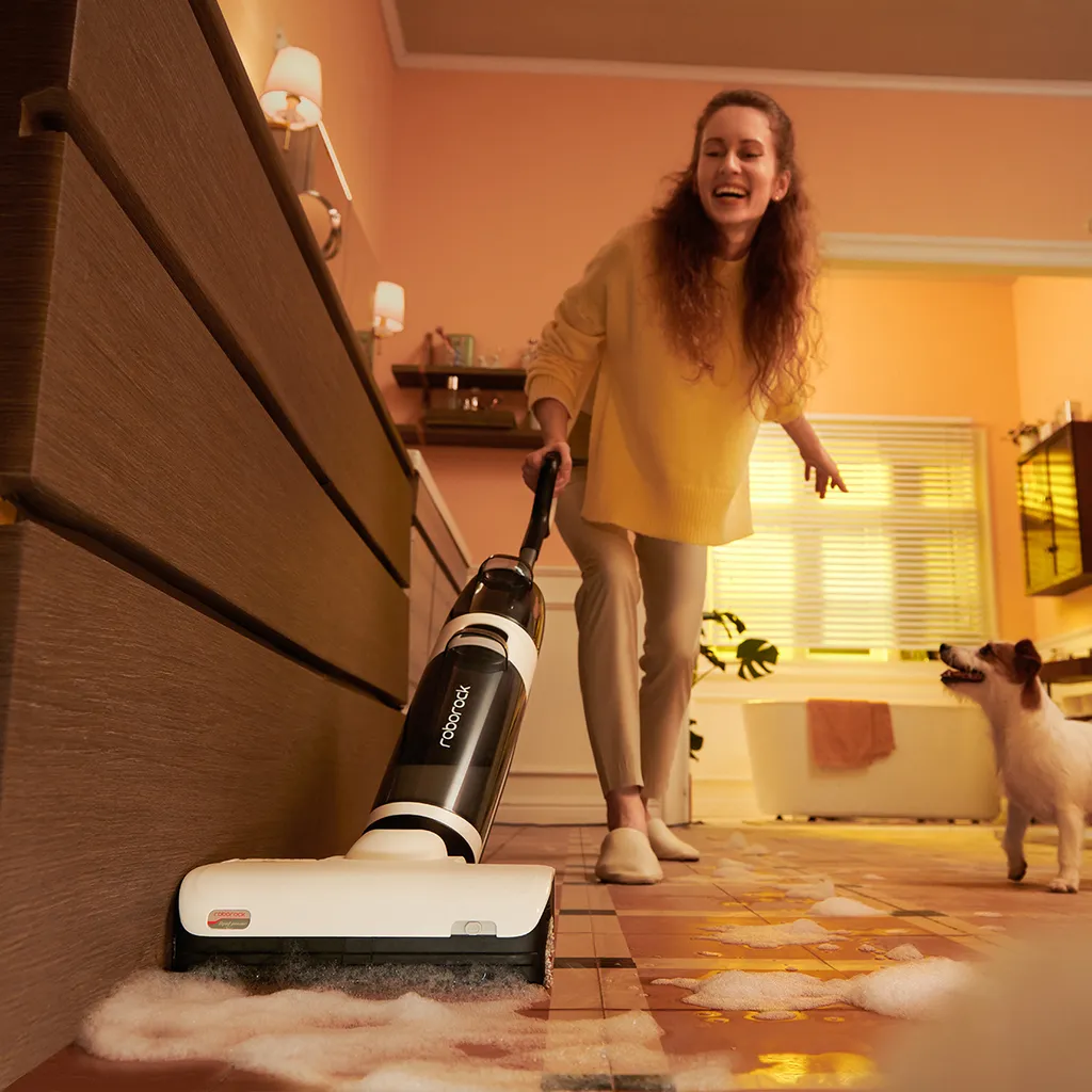 Roborock Dyad Pro Nass- & Trockensauger,260 W,17000Pa ,Doppelbürste,Extreme Kante 1mm,Selbsttrocknende Rollen,mit Selbstzuführendes Waschmittel – Bild 7