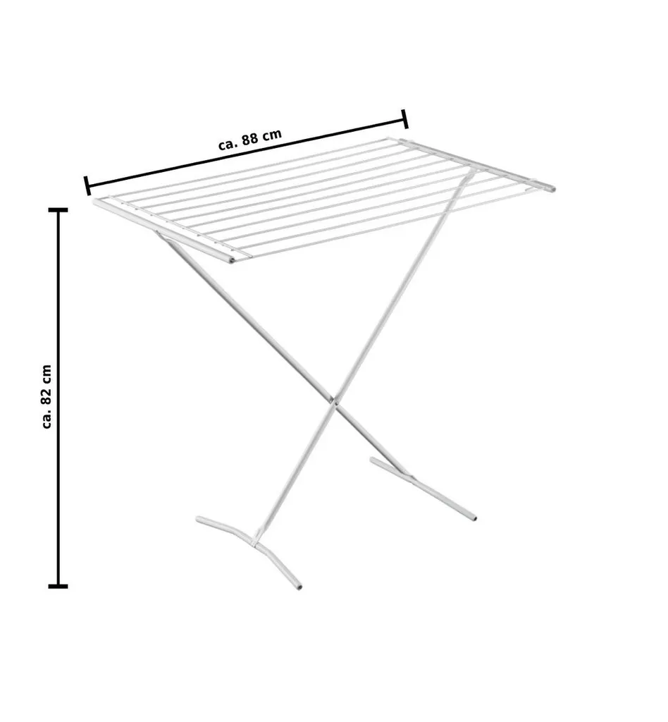 Gravidus Wäscheständer Standtrockner Wäschetrockner Badewanne Wäsche Ständer Trocknen 8m – Bild 2