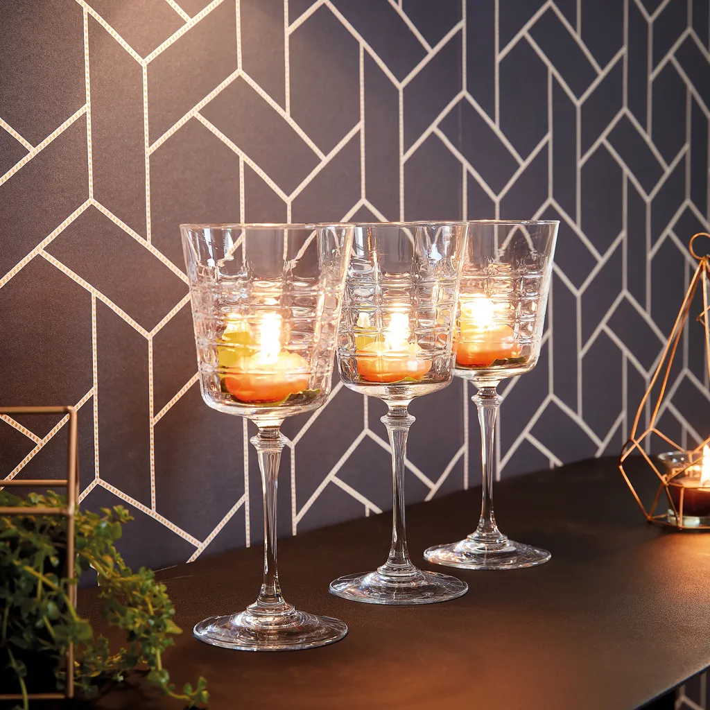 Luminarc Weingläser Weinkelch Set 3 Gläser Wein Klar Rotweingläser Weißweingläser 250 Ml – Bild 3