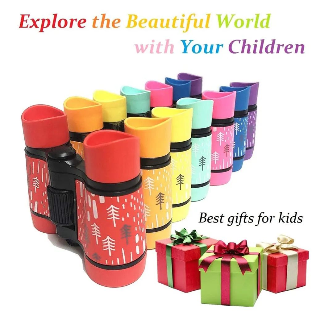 Mmgoqqt Fernglas Für Kinder, Ideales Geschenk Für 3–12 Jahre, Für Jungen Und Mädchen, Hochauflösende Optik, Stoßfest, Mini-Fernglas, Zusammenklappbar, Kleines Teleskop Für Vogelbeobachtung, Camping, Outdoor-Spielen ,Pink – Bild 8