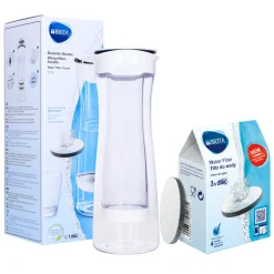 Brita Wasserfilter-Karaffe Fill And Serve Mind + 4 MicroDisc Filter