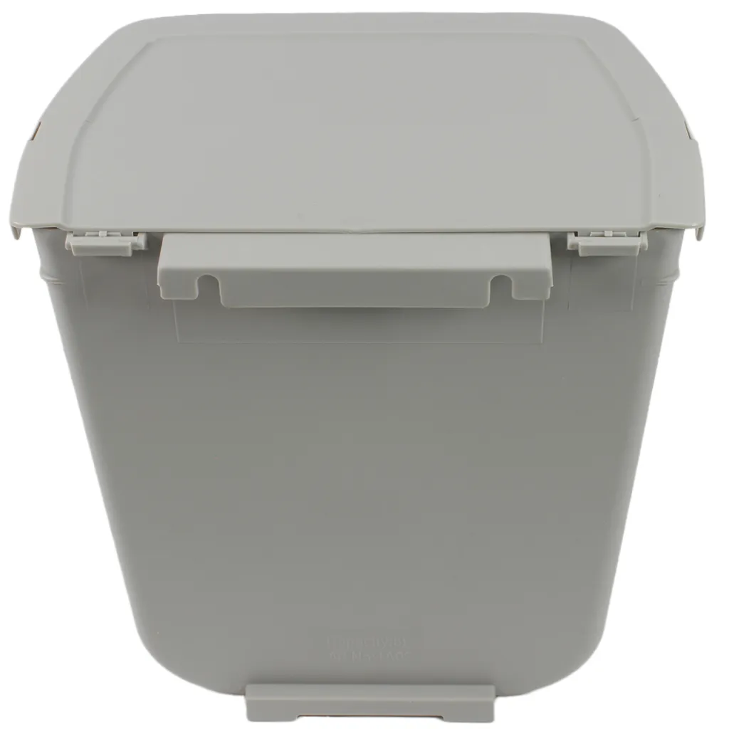 OCS Abfalleimer Mülleimer Faltbar 4-8 Liter Wohnwagen Wohnmobil Camping Caravan Boot Grau / Anthrazit – Bild 9