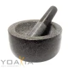Kreyenhop & Kluge Stein Mörser Mit Stößel [ Ø 15.5 Cm / Höhe 8 Cm ] Gewürzmörser / Steinmörser