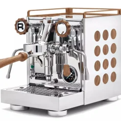Rocket Espressomaschine Appartamento Inox Eiche Zweikreiser