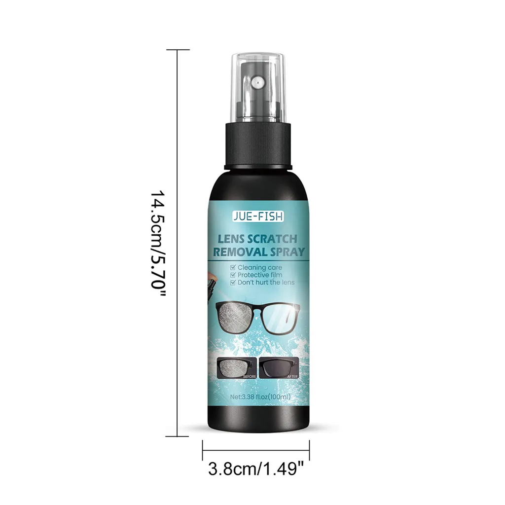 Minhgoring 100 Ml Lens Scratch Removal Spray Brillen Antibeschlag Spray Eyeglass Windshield Glass Repair Liquid – Bild 11