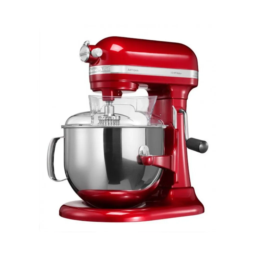 KitchenAid Küchenmaschine HEAVY DUTY 6,9 Liter Mit Schüsselheber 5KSM7591XESL Silber – Bild 2