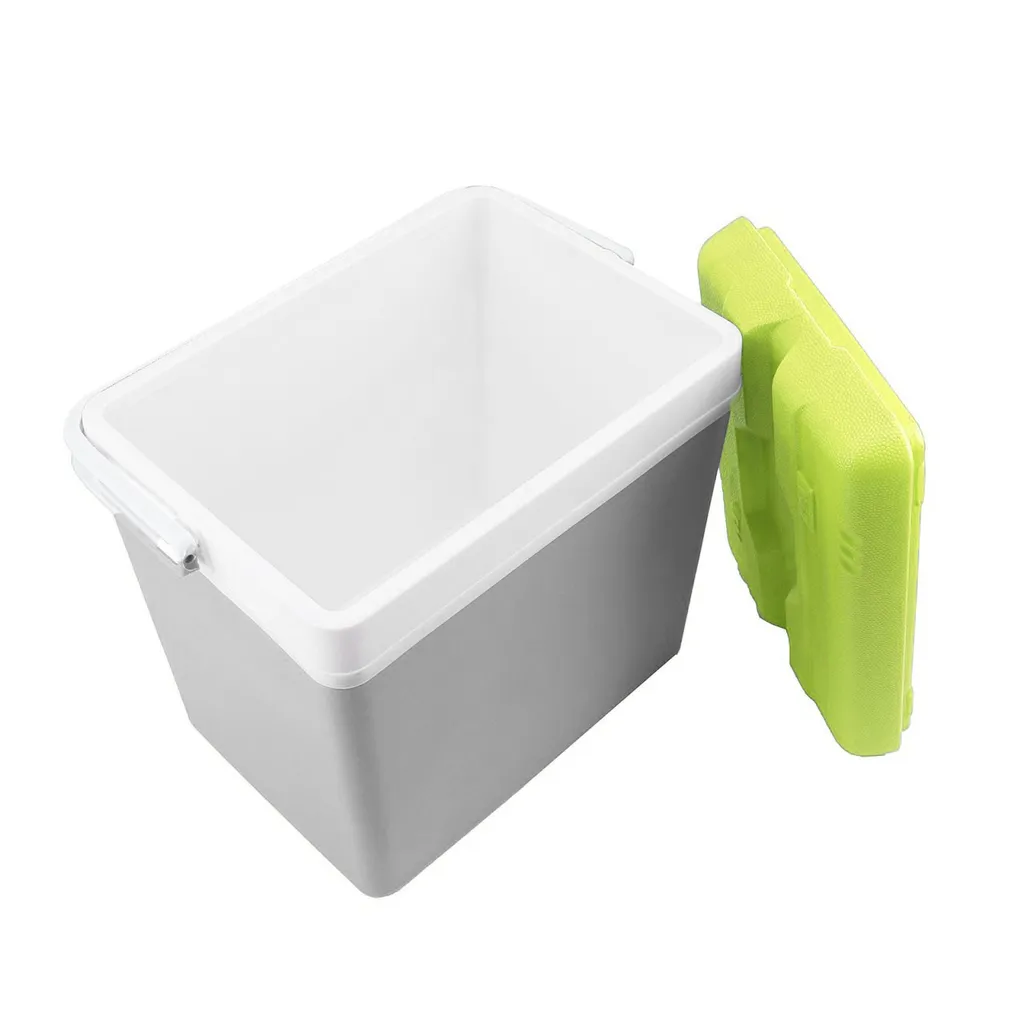 Eda Plastiques EDA Kühlbox 24 Liter Grau / Grün 1092-20 – Bild 8