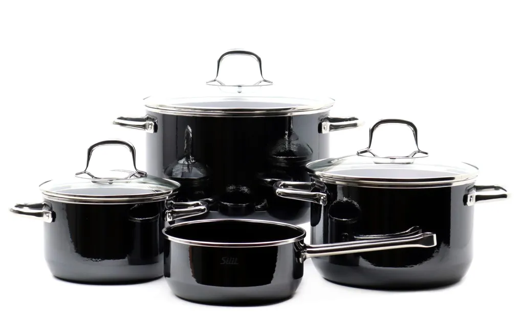 Silit Elegance Line Topfset Induktion, 4-teilig, Silargan Funktionskeramik, Töpfe Glasdeckel, Induktionstöpfe, Backofengeeignet – Bild 4