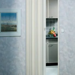 Marley Falttür Eurostar Weiß Lackiert, 83 X 205 Cm Inkl. Blende