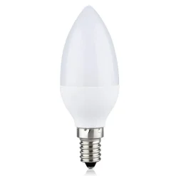 GGM Moebel International PIA | Kerze Glühbirne | LED | 7W / 3000K | E14 | Warmweiß | Kerzenlampe Glühlampe Birne Sparlampe