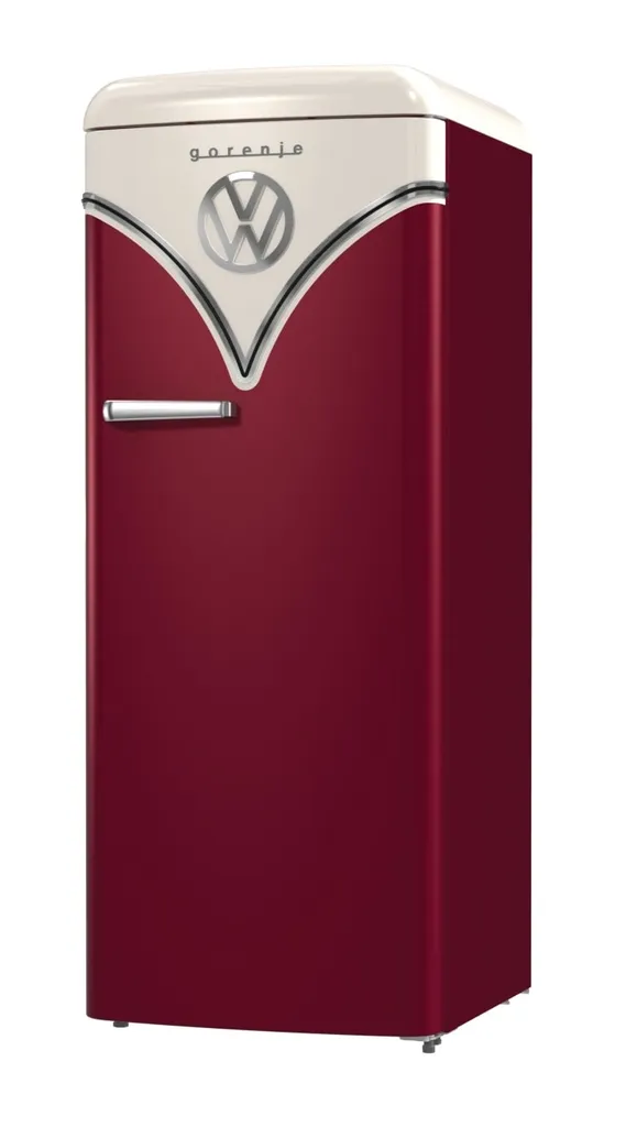 Gorenje OBRB615DR Kühl-Gefrier-Kombination Retro Rot 247 L FrostLess – Bild 2