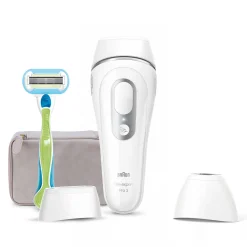 Braun Silk-Expert Pro 3 PL3133 IPL-Haarentfernungsgerät Für Damen, Dauerhaft Sichtbare Haarentfernung Für Zu Hause, Weiß/silber
