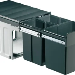 WESCO Profi Einbau Abfallsammler Küche Mülleimer Abfallsorter Abfalleimer Profi 32L Vollauszug