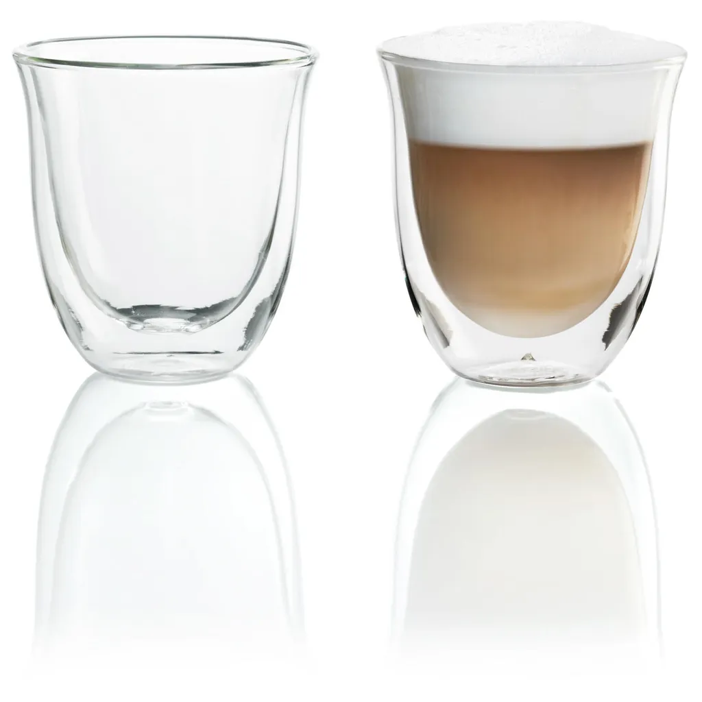 De'Longhi DeLonghi Cappuccino 2er Doppelwandiges Thermoglas – Bild 10