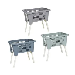 Gravidus Wäschekorb Mit Ausklappbaren Beinen