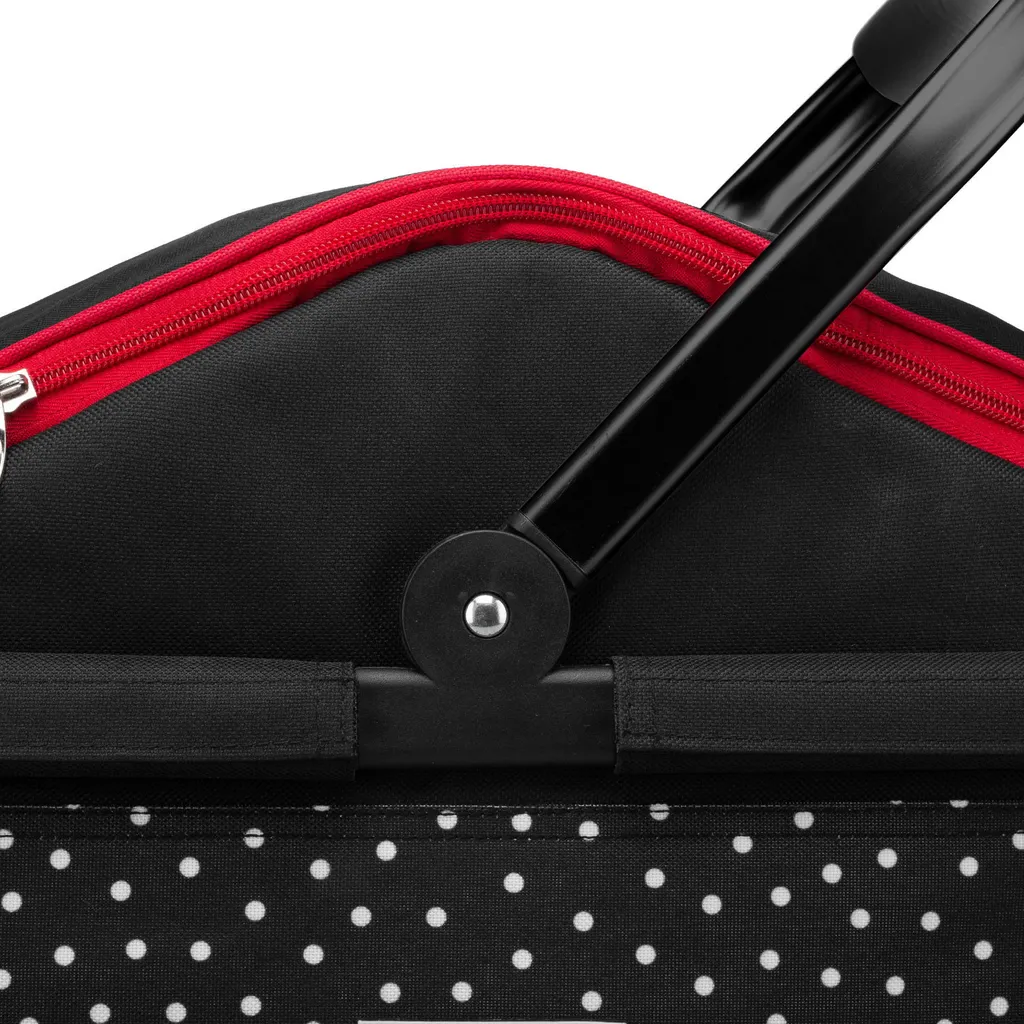 Anndora Kühlkorb 25 L Schwarz Rot Snövit - Schwarz Weiss – Bild 5