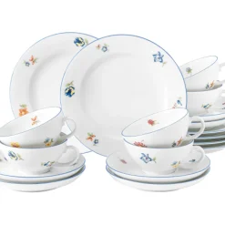 Seltmann Weiden 18-teiliges Teeservice Klein Für 6 Pers. A SONATE NOSTALGIE 34032 Sel