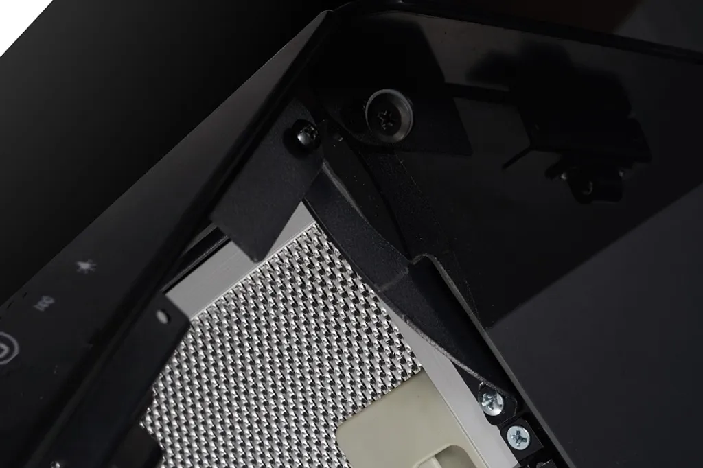 Respekta Dunstabzugshaube Kopffrei Schräghaube Glas 60 Cm Schwarz Touch EEKL A++ – Bild 5