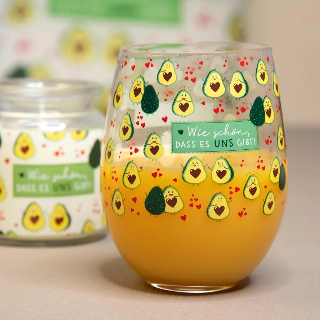 Sheepworld H:)PPY Life 47572 Trinkglas Avocado, 60 Cl, Konisch – Bild 5